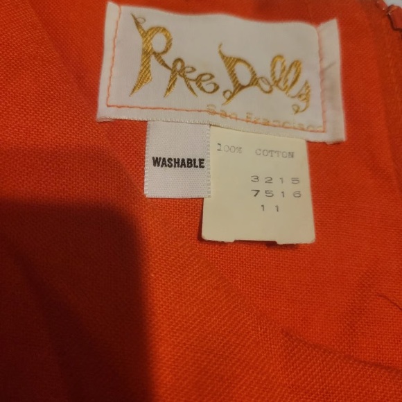 Girls cotton sleeveless dress - Picture 3 of 3